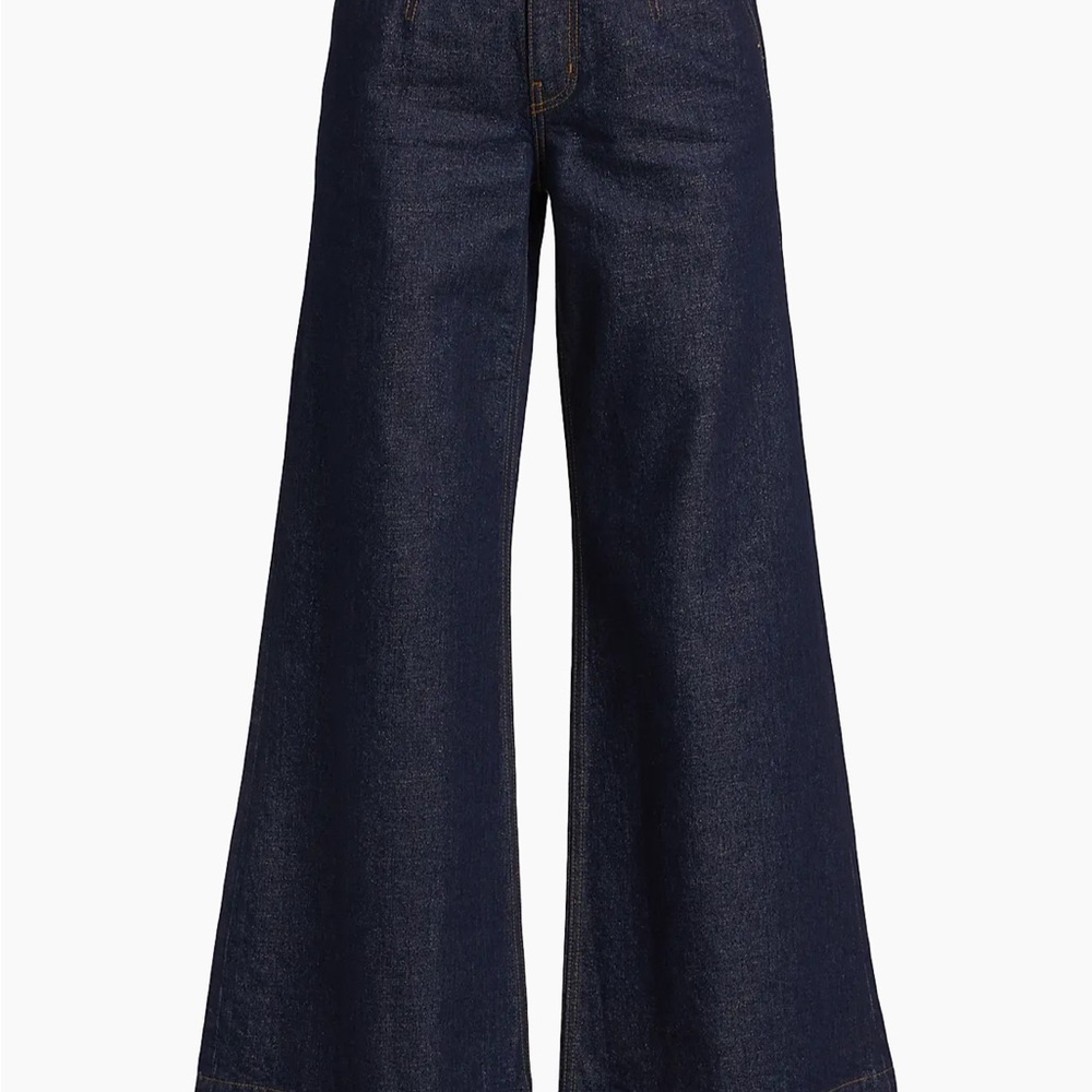 10 Crosby Derek Lam Dark Blue Flare Jeans